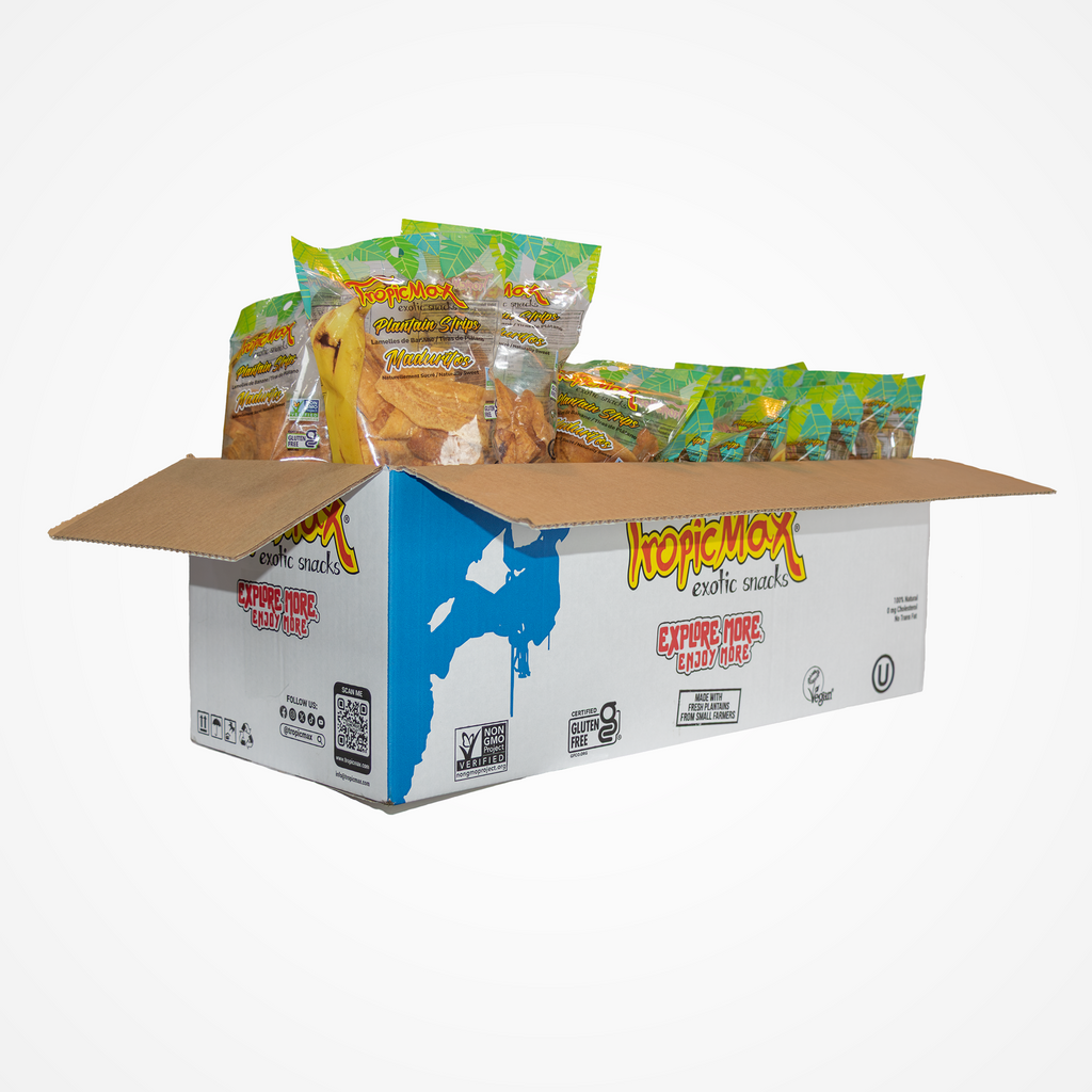 TropicMax Plantain Strips Naturally Sweet 2 oz Maduritos