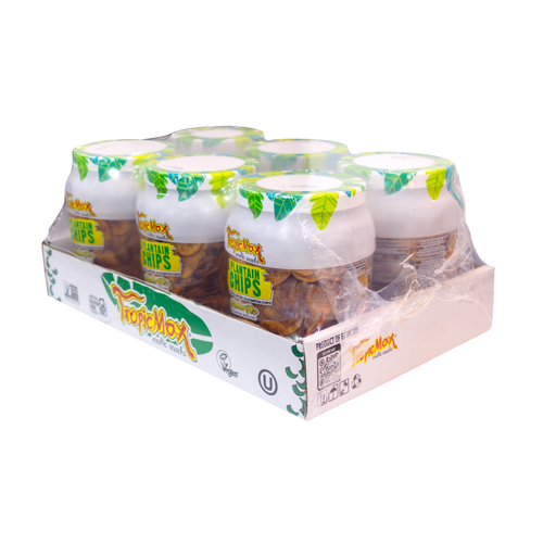 TropicMax Naturally Sweet Plantains Chips Jar 20 oz